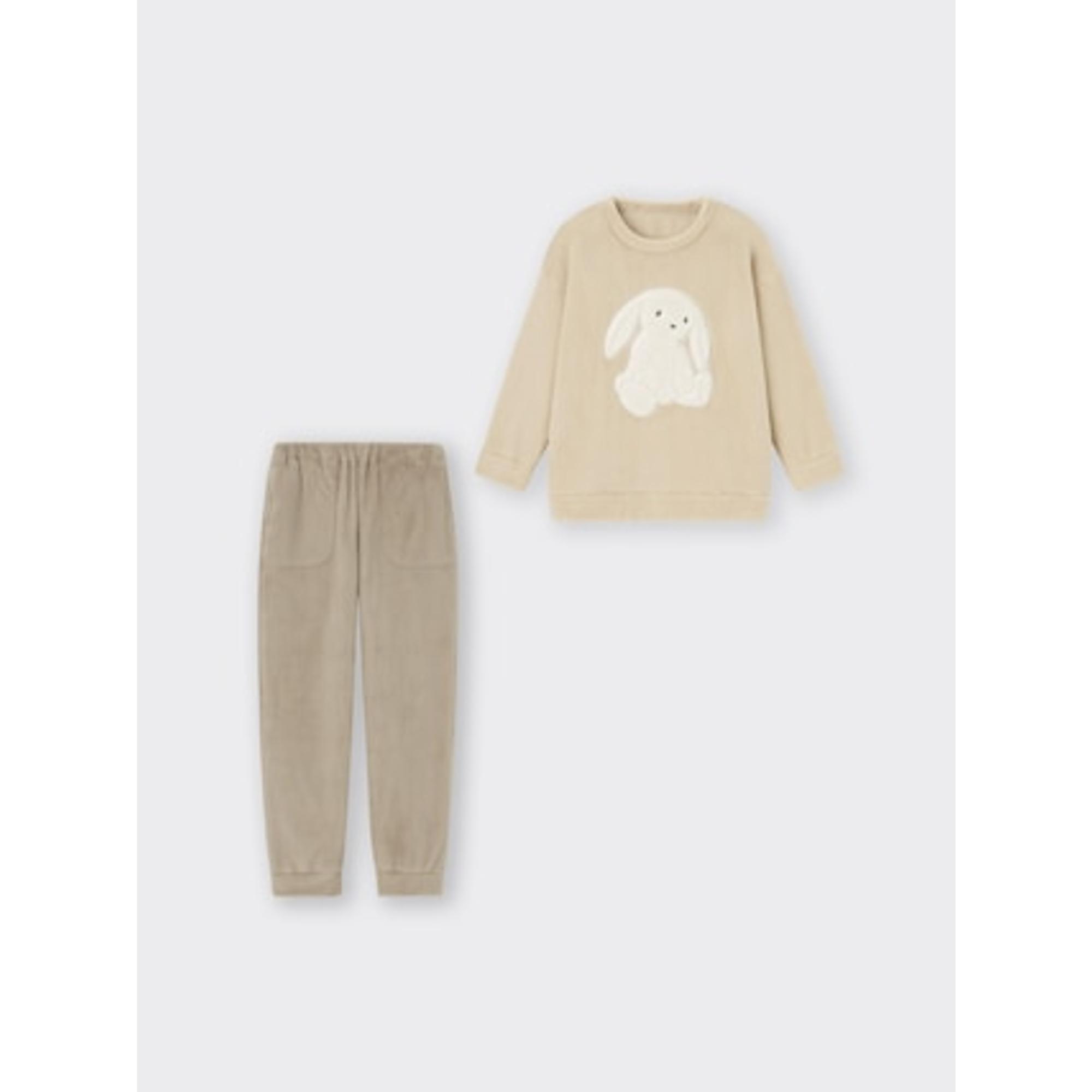 マシュマロフィールクルーネックセット(長袖)(うさぎ)