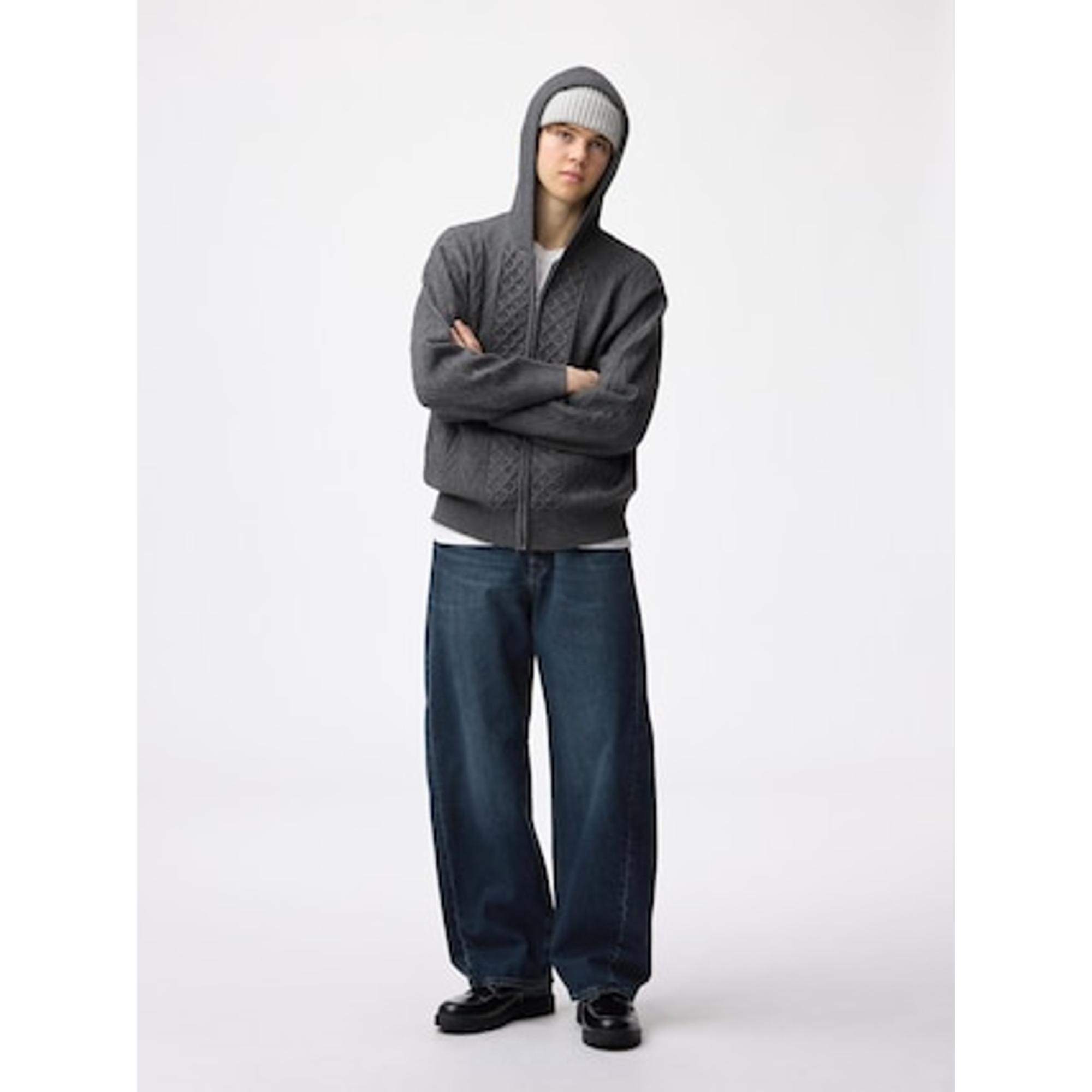 バレルレッグジーンズ+EC(丈長め80.0cm)