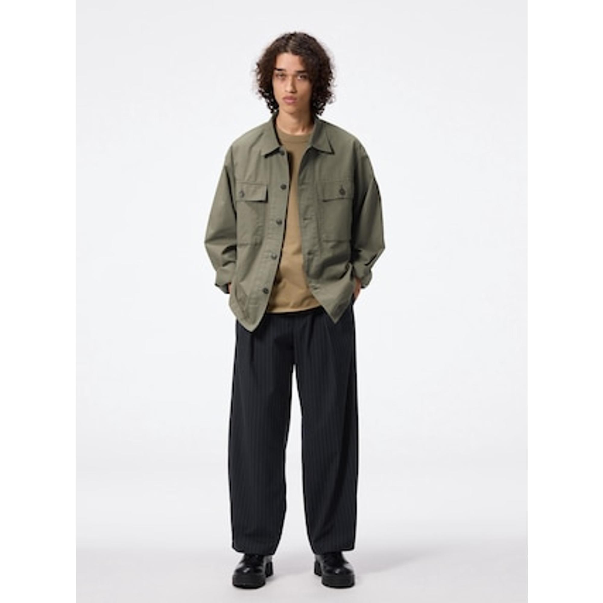 バレルレッグスラックス(柄)