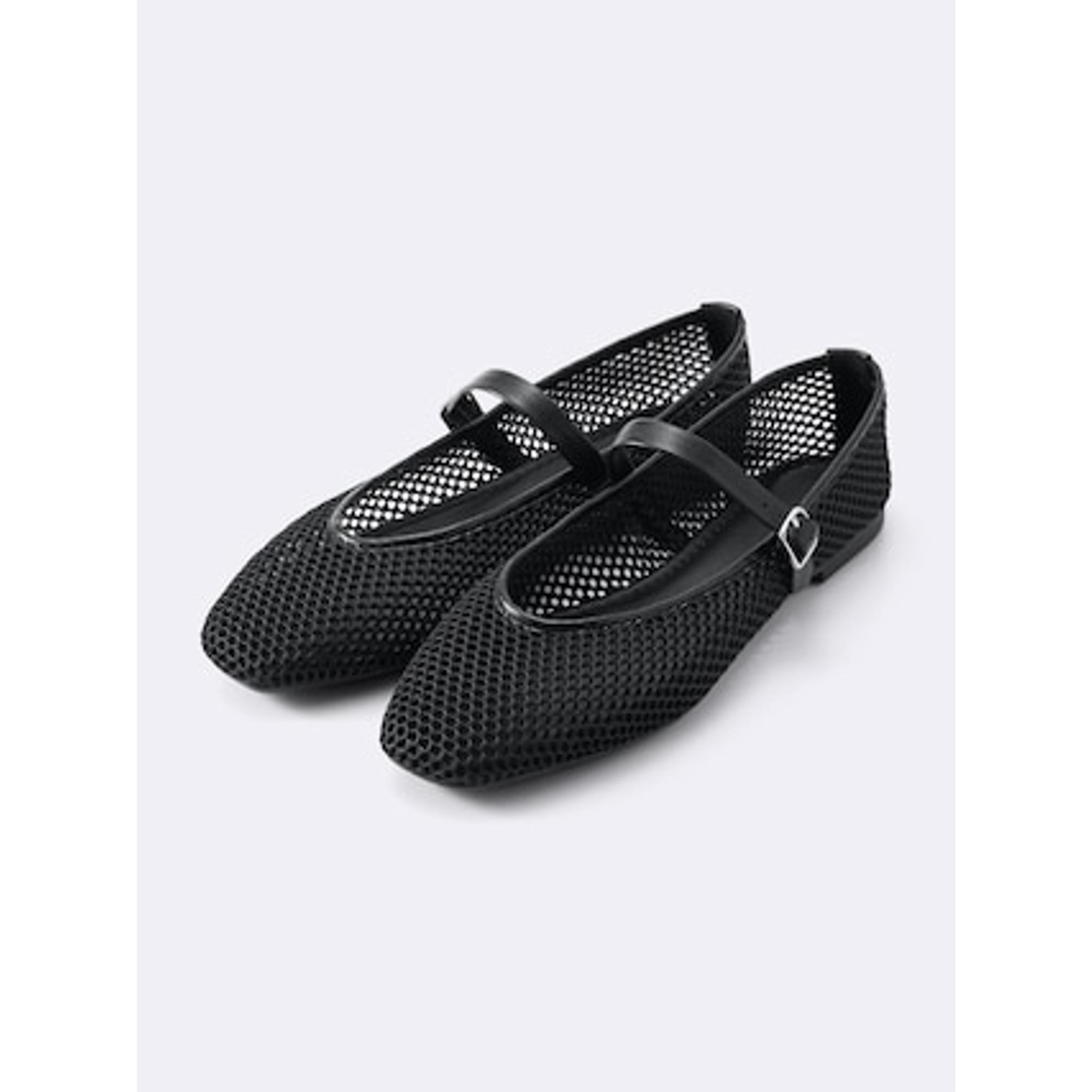 メッシュメリージェーンシューズ