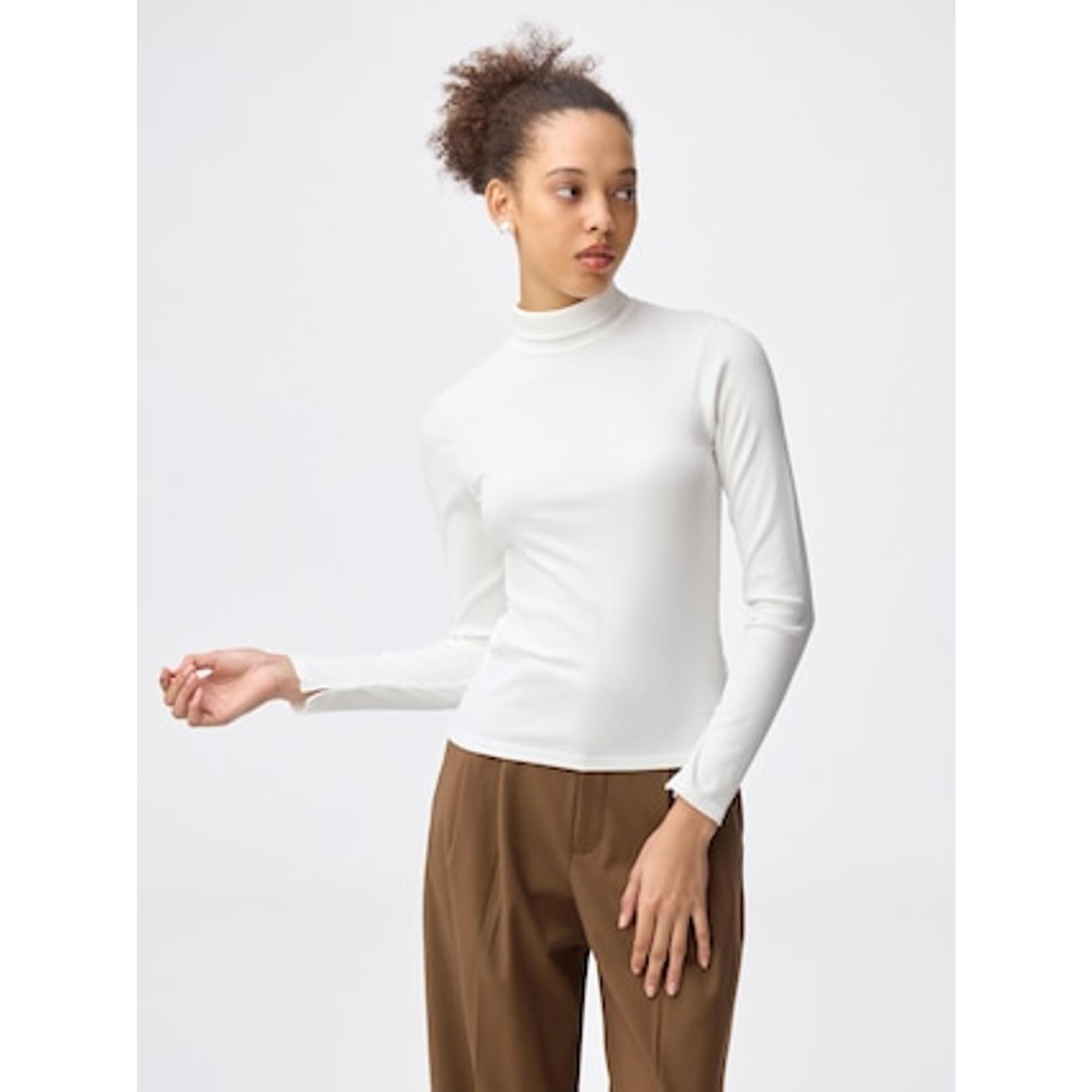 ウォームリブタートルネックT(長袖)