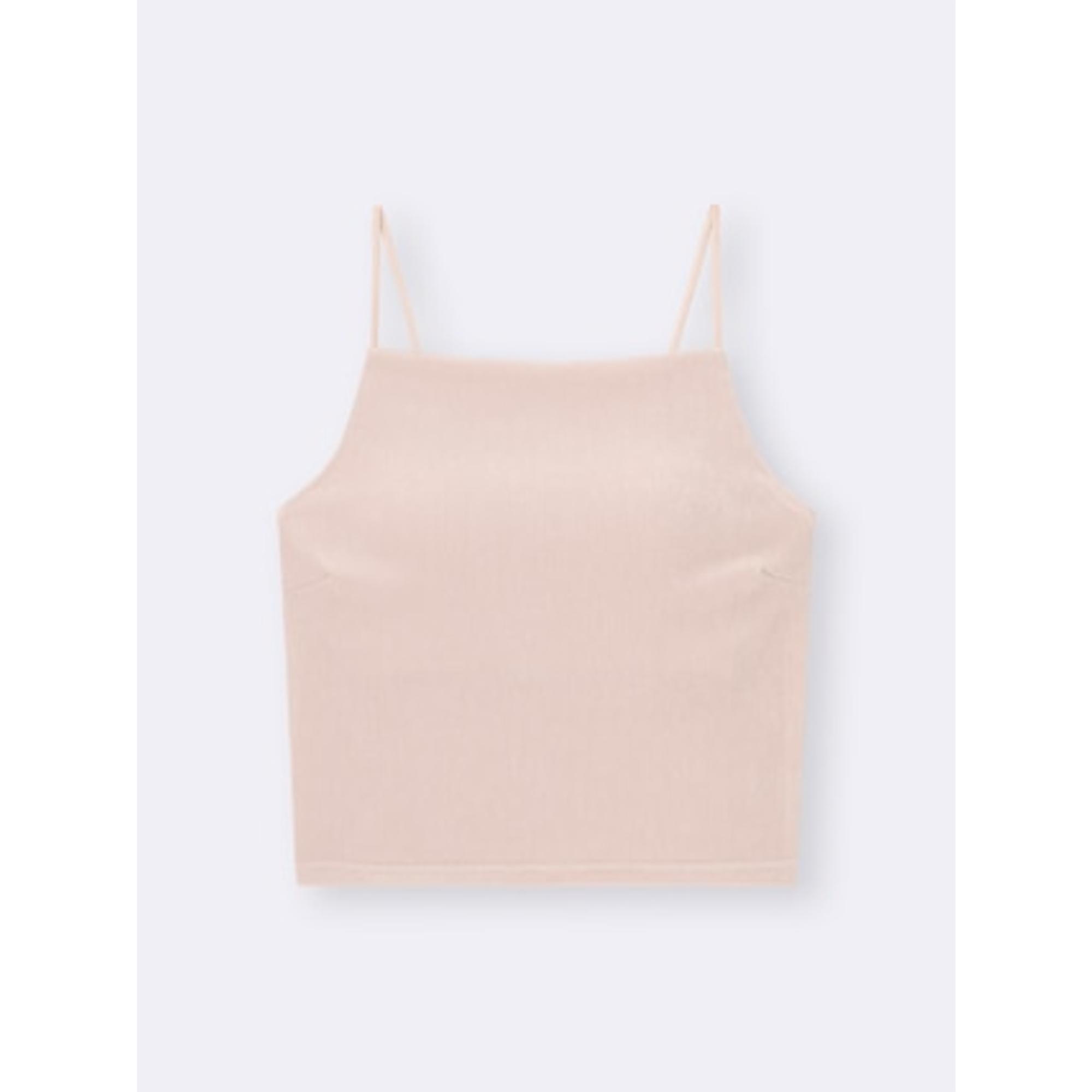 ブラフィールクロップドベロアキャミソール