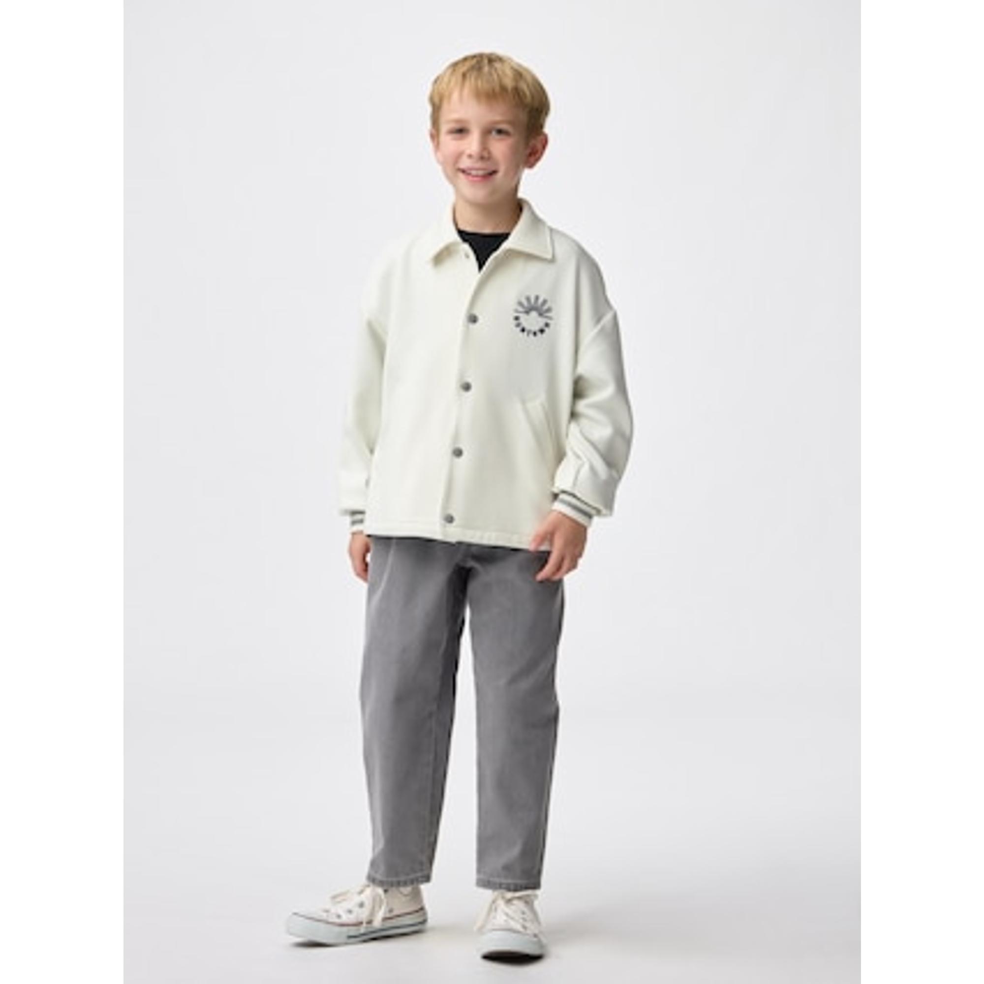 KIDS(男女兼用) デニムキャロットパンツ