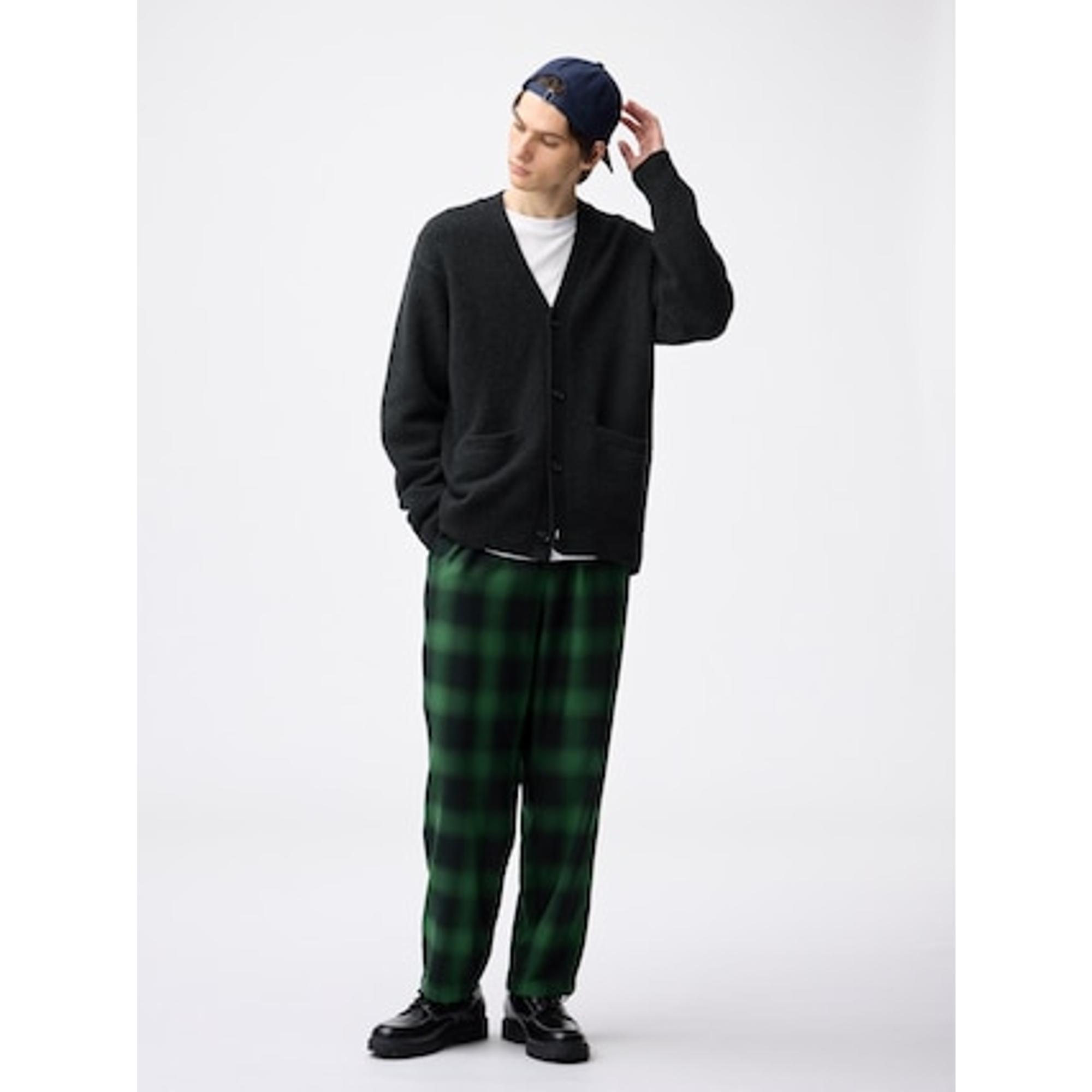 フランネルイージーパンツ(オンブレチェック)