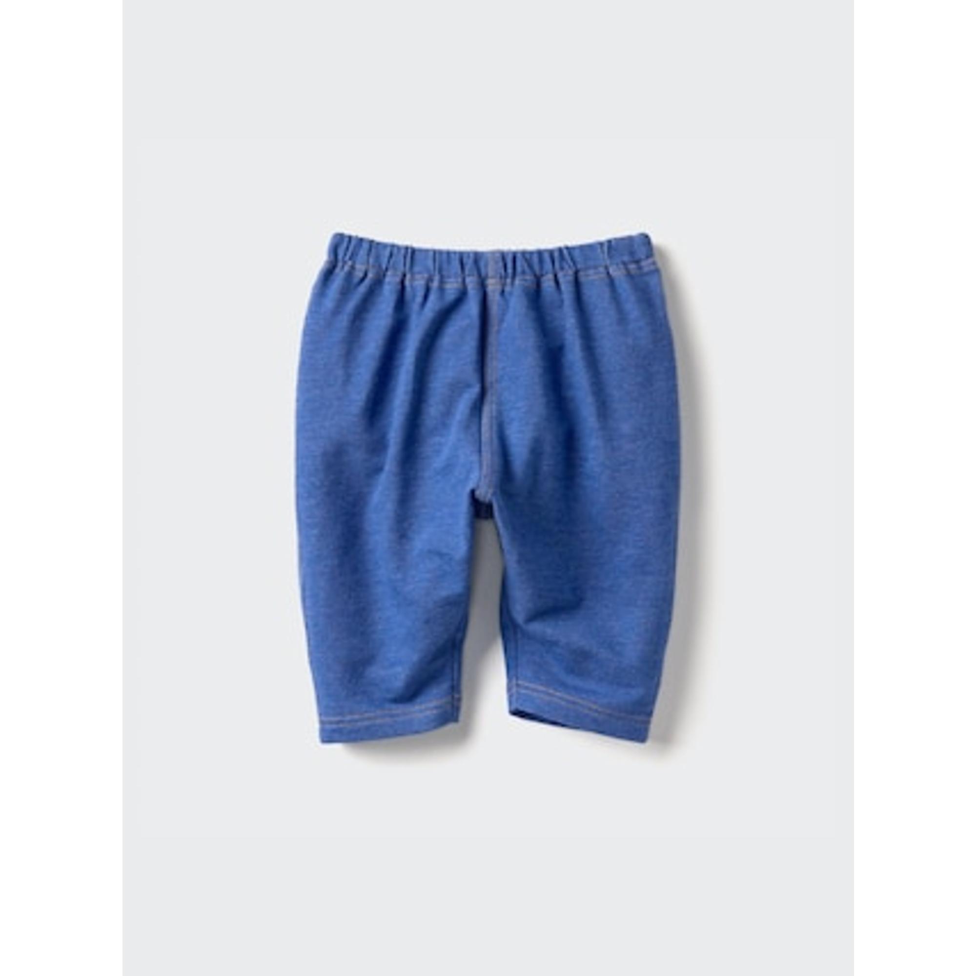 リラックスフィットレギンス/デニムライク/7分丈