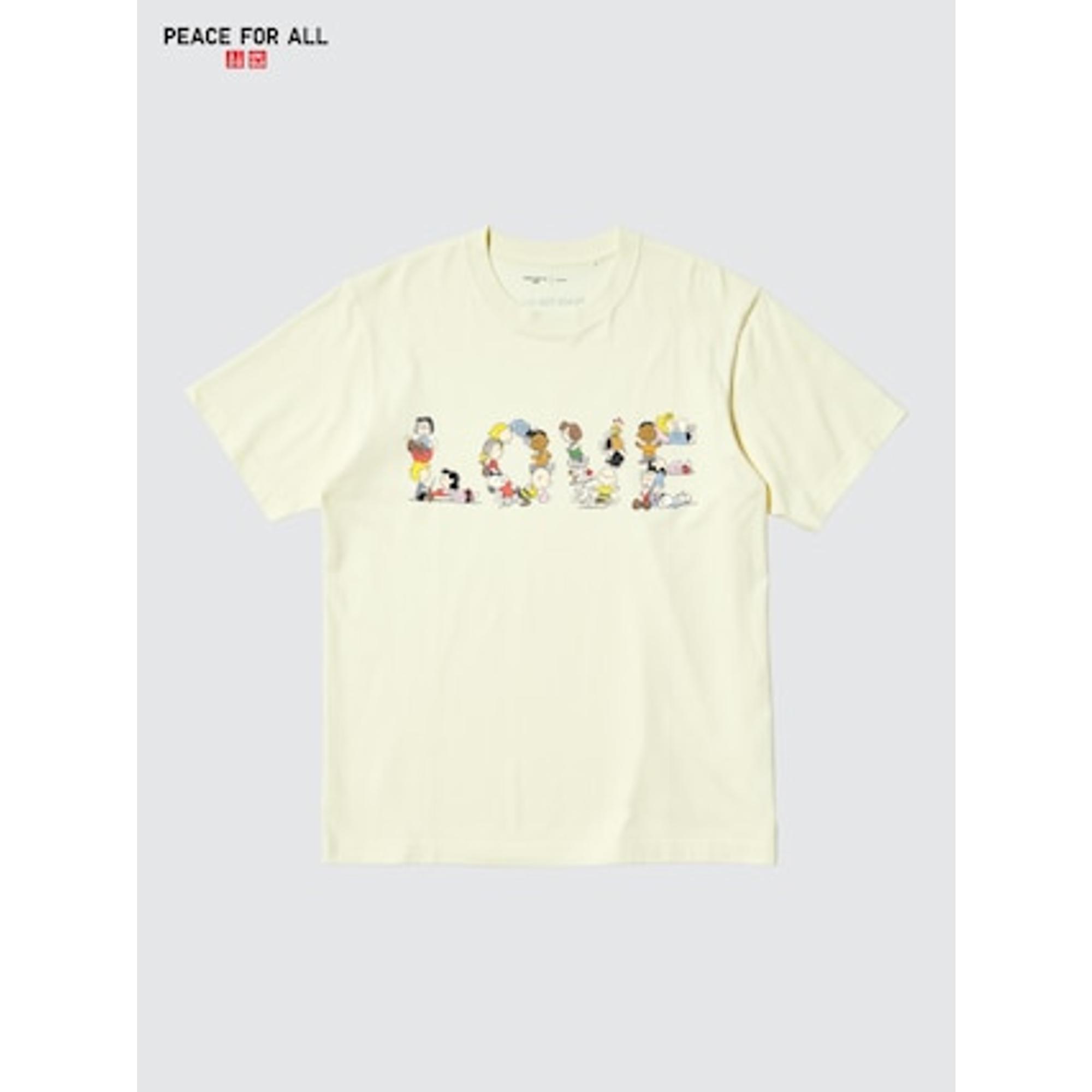 PEACE FOR ALL Tシャツ/ピーナッツ