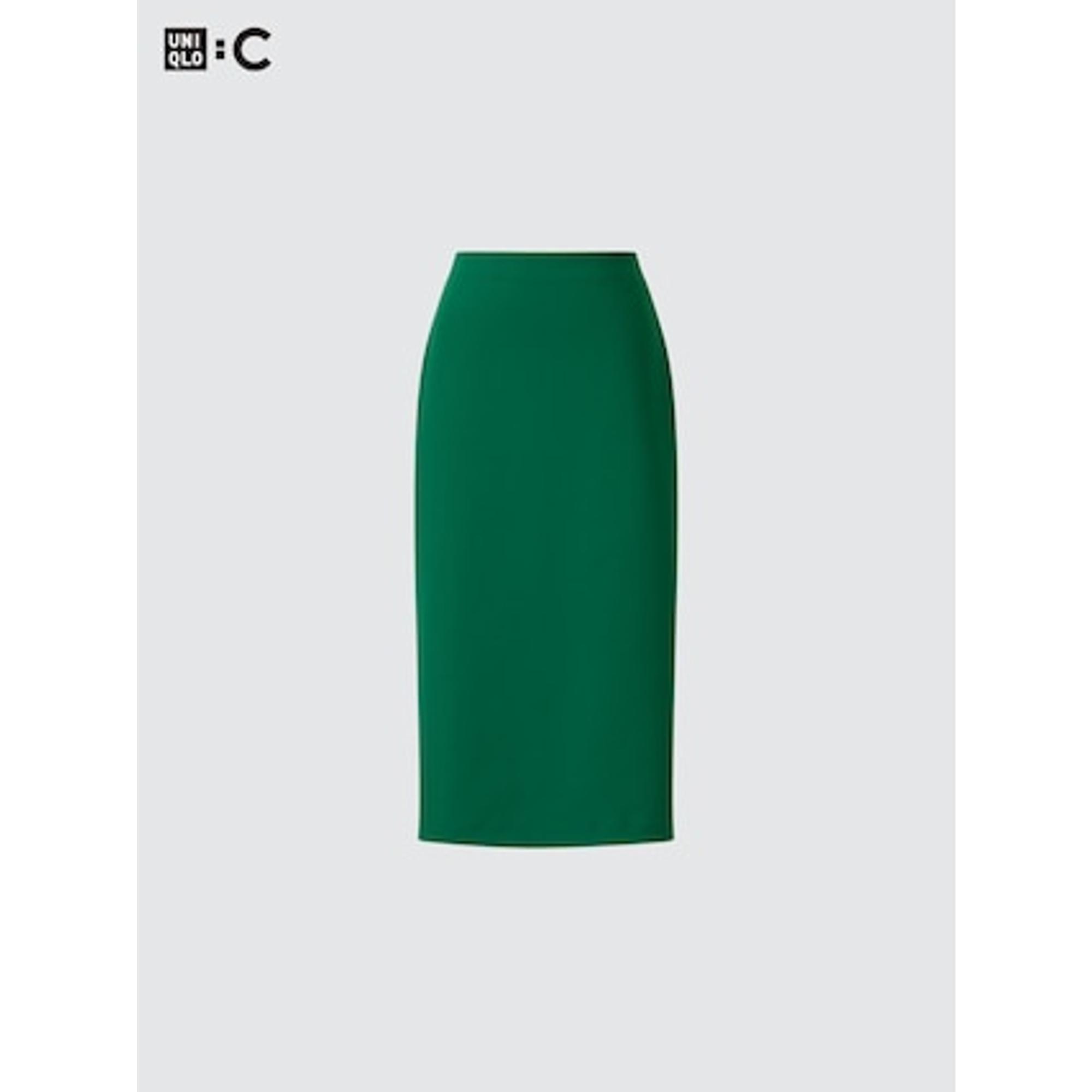 クレープジャージーナロースカート/丈短め