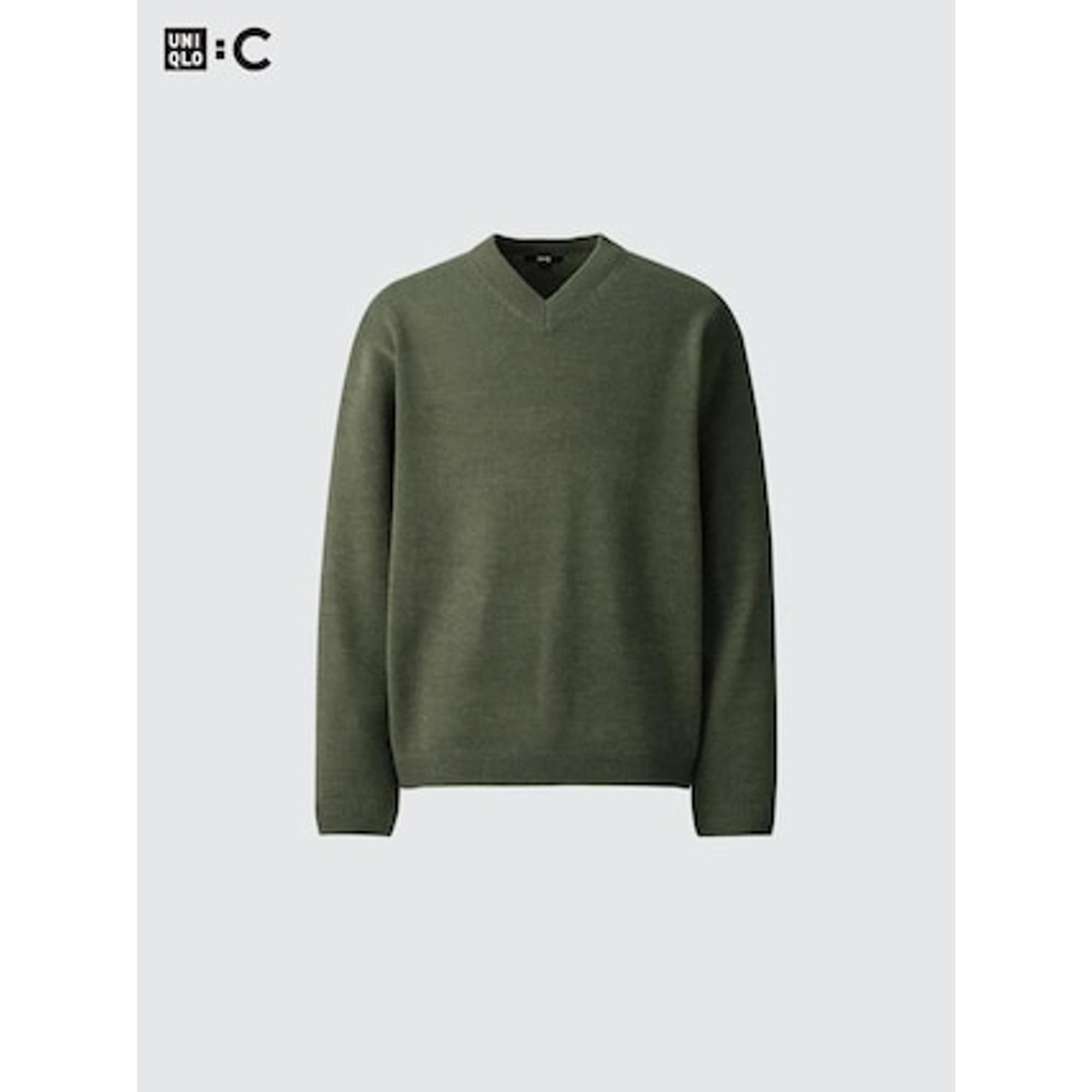 リラックスVネックセーター