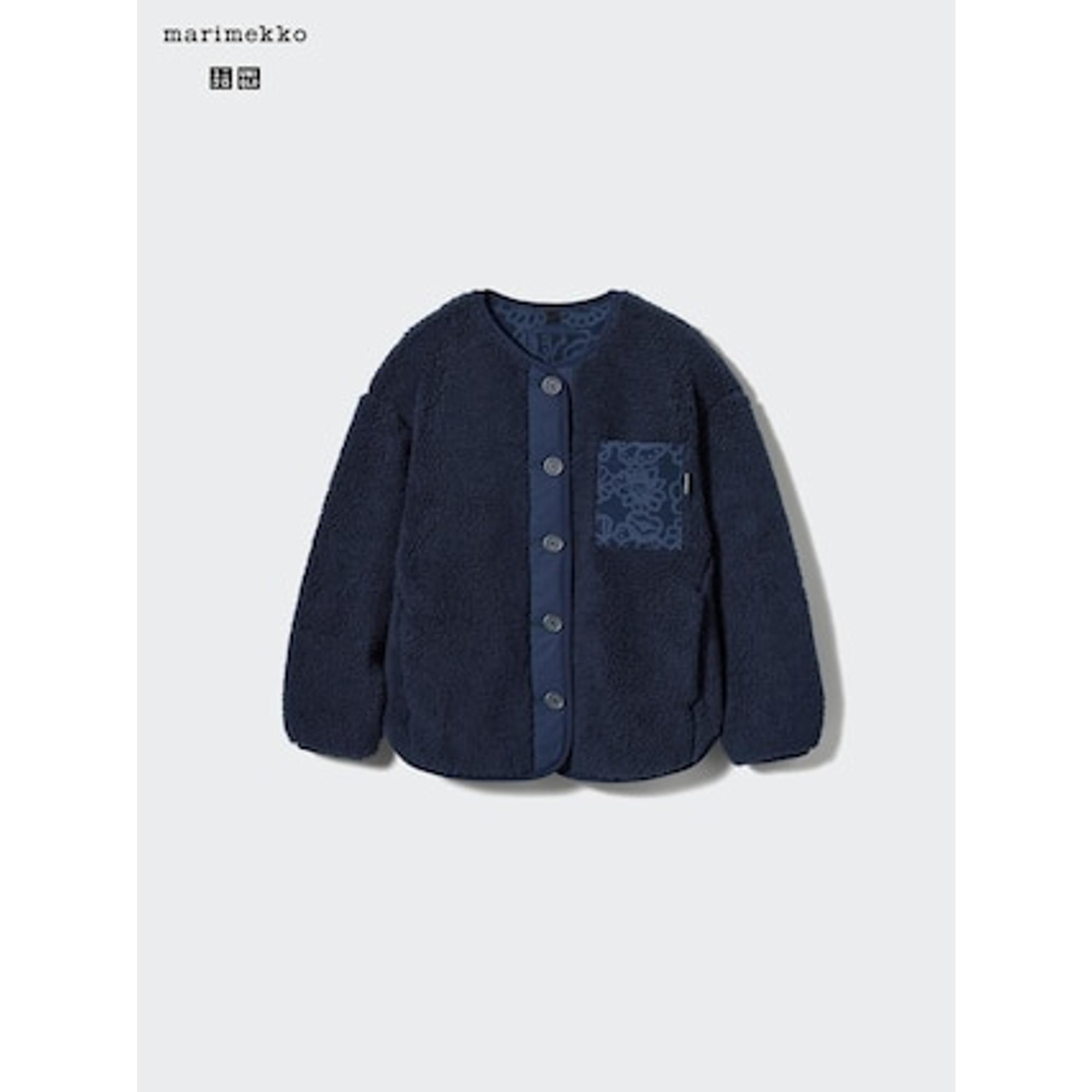 GIRLS フリースカーディガン