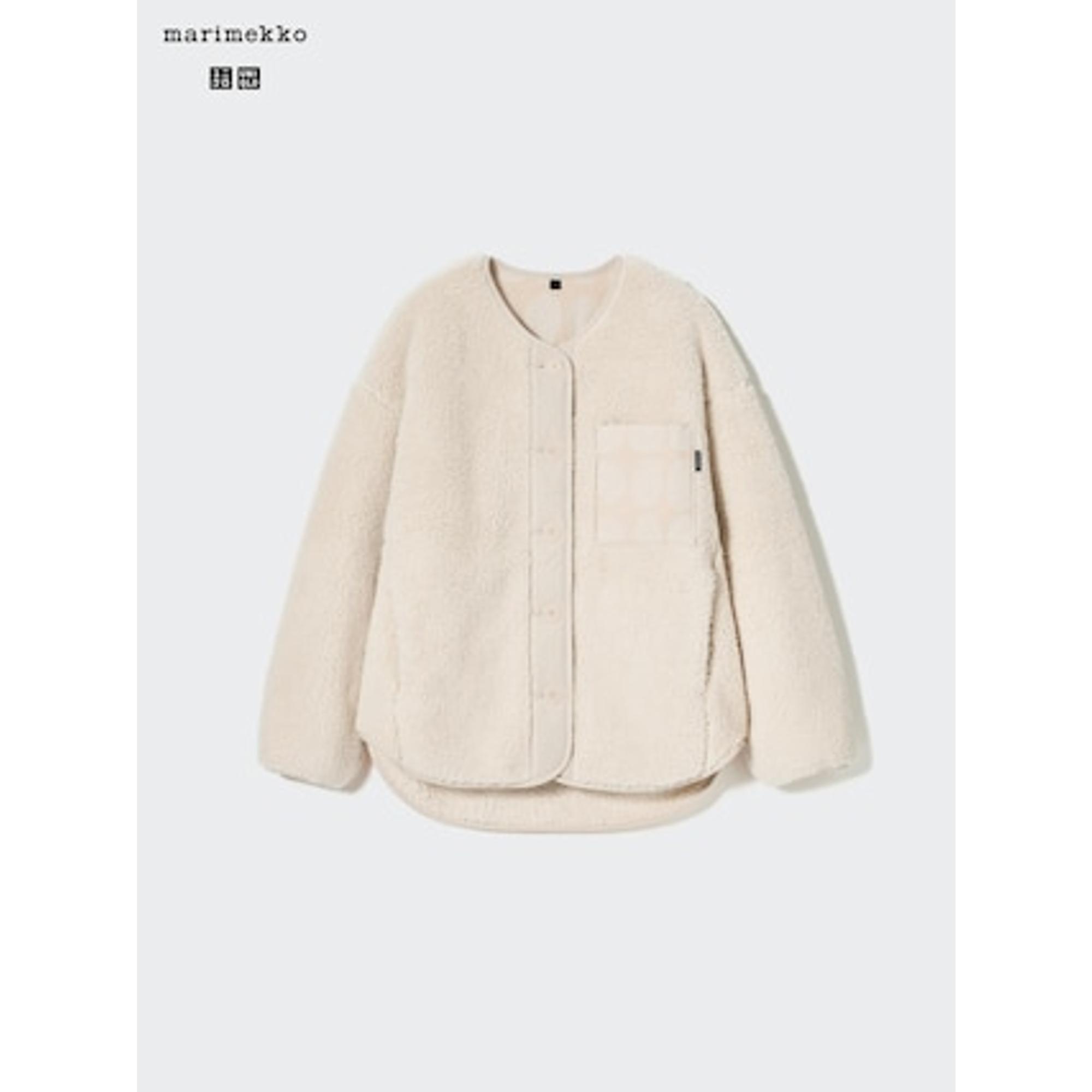 フリースカーディガン