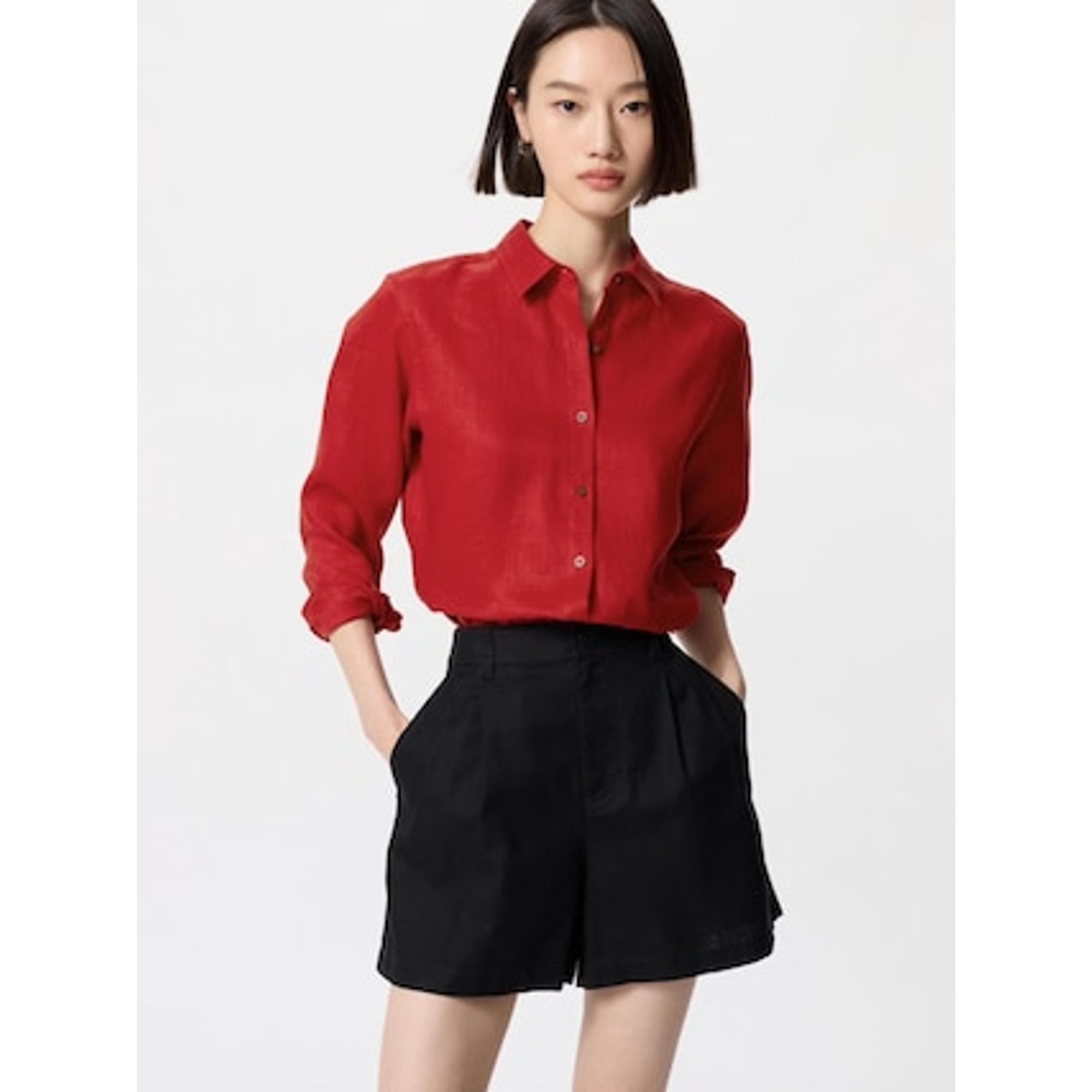 プレミアムリネンシャツ