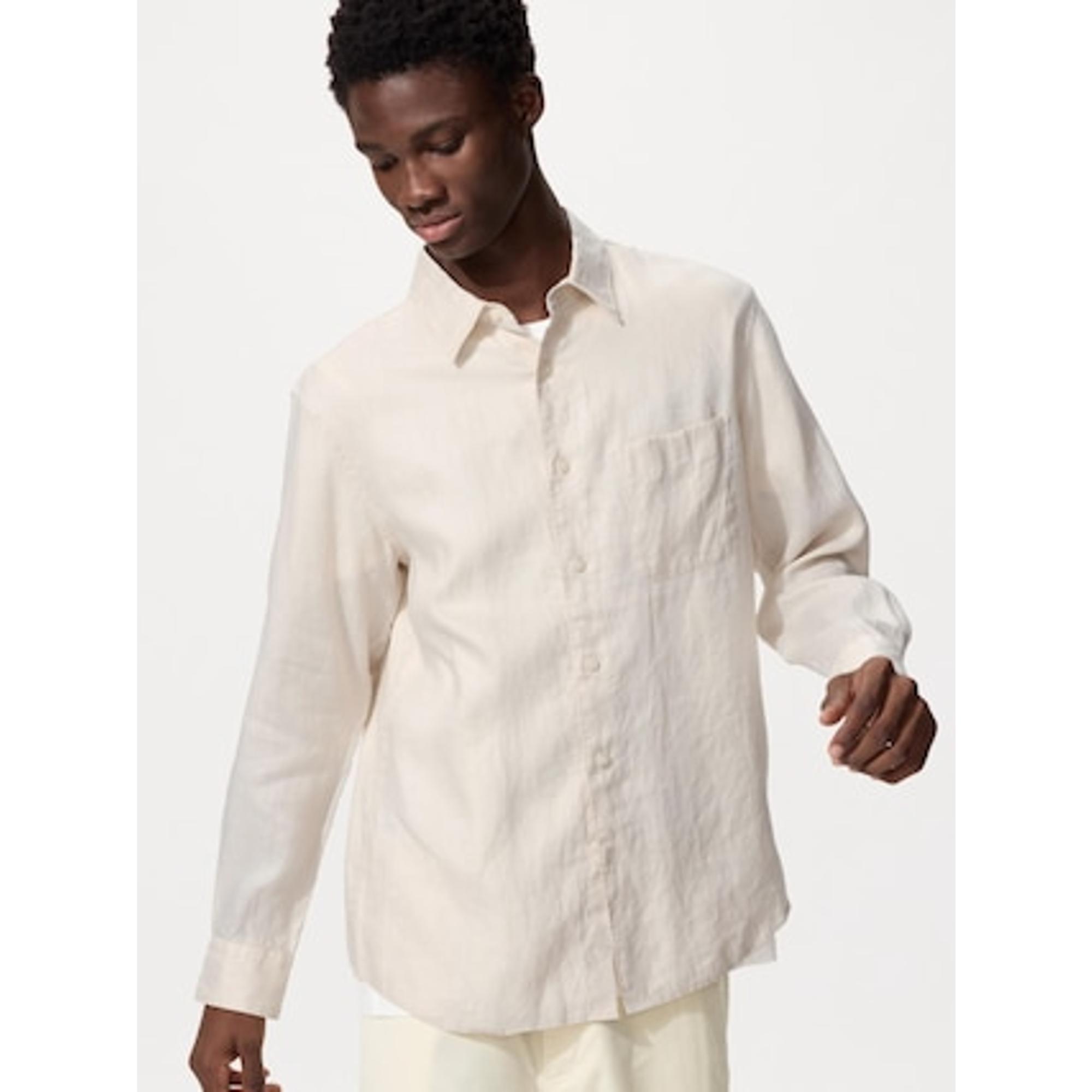 プレミアムリネンシャツ