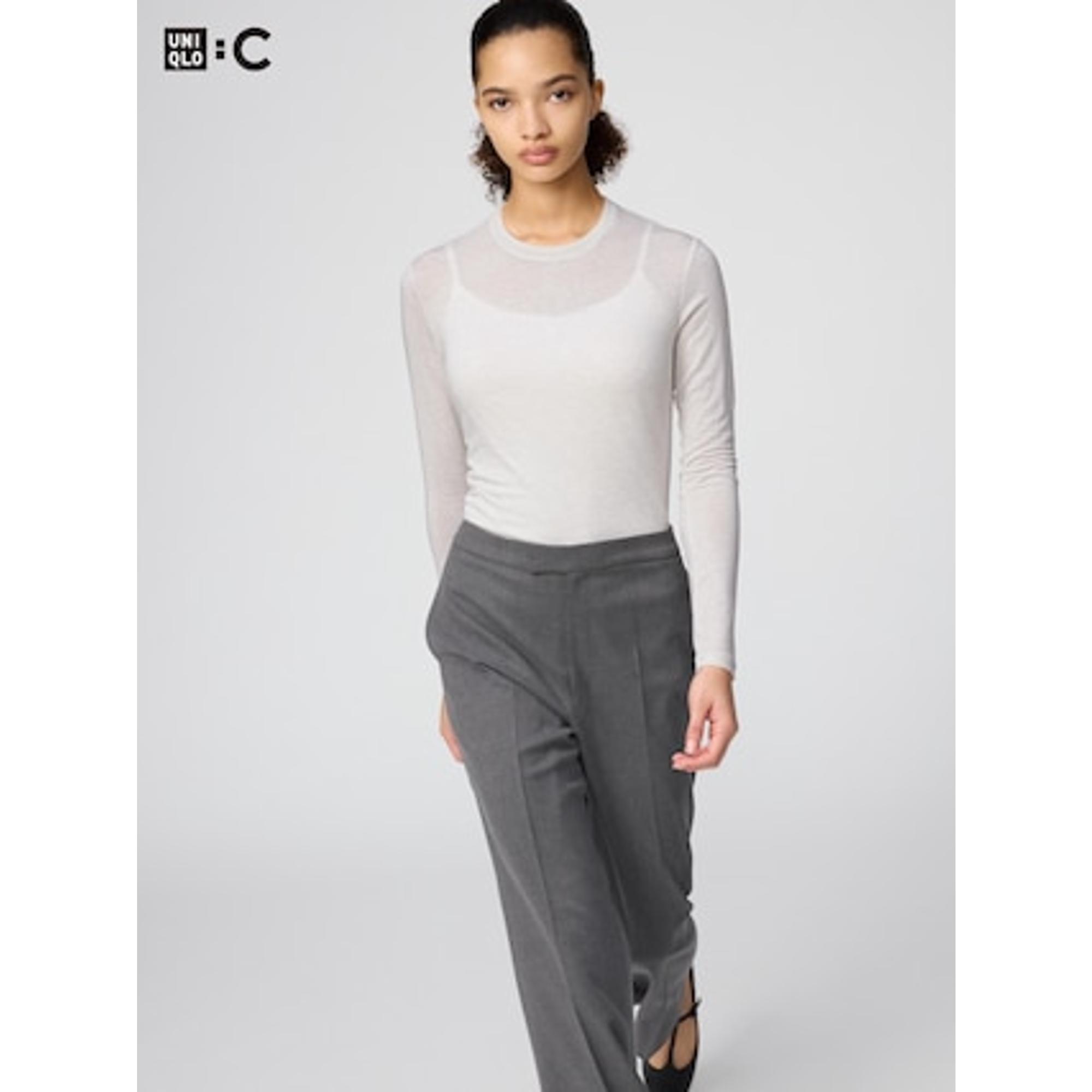 極暖ヒートテックカシミヤブレンドクルーネックT