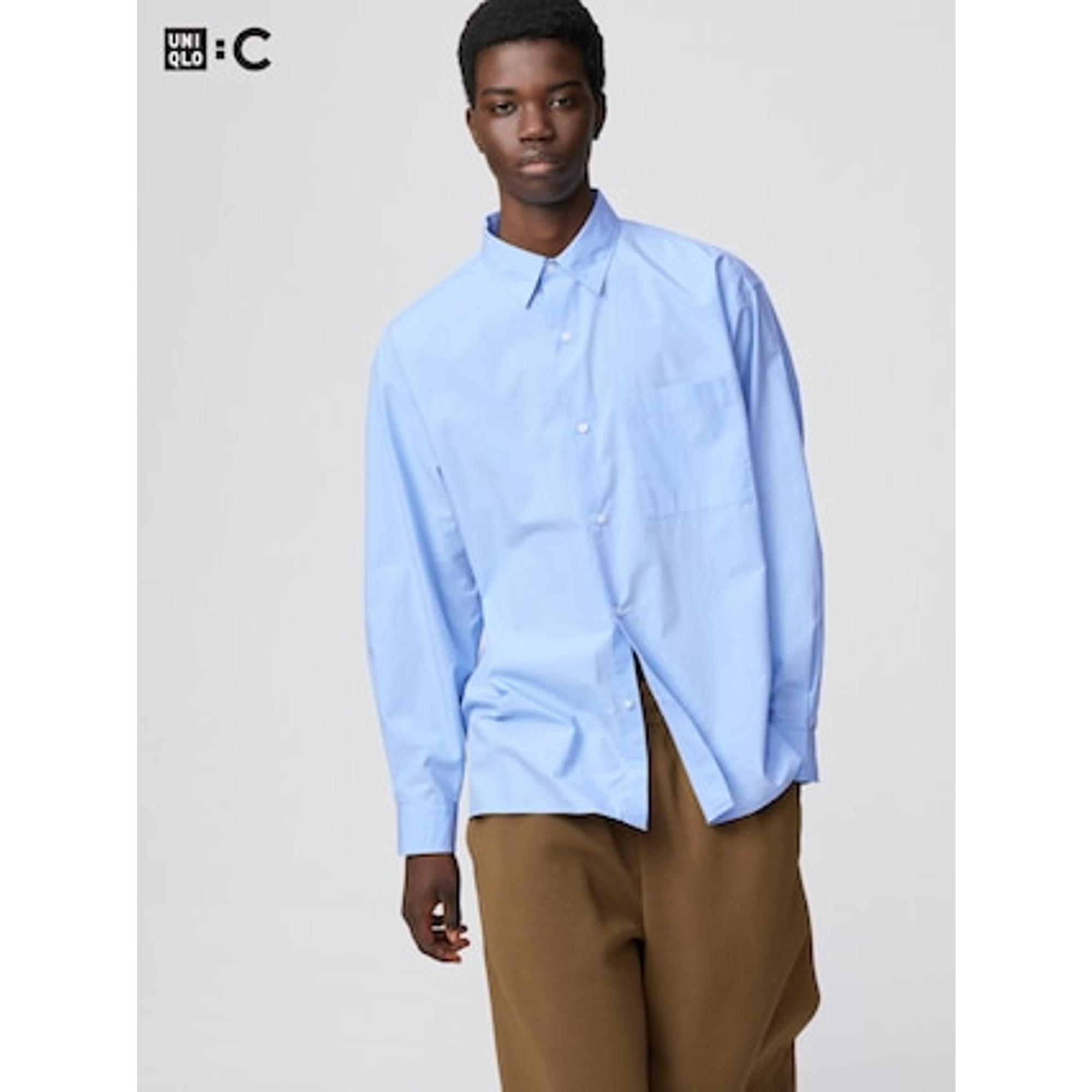 ブロードオーバーサイズシャツ