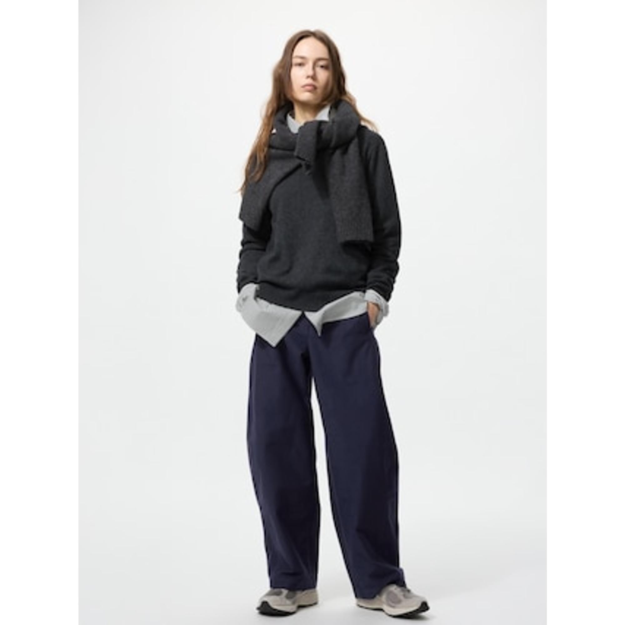 ジャージーバレルレッグパンツ