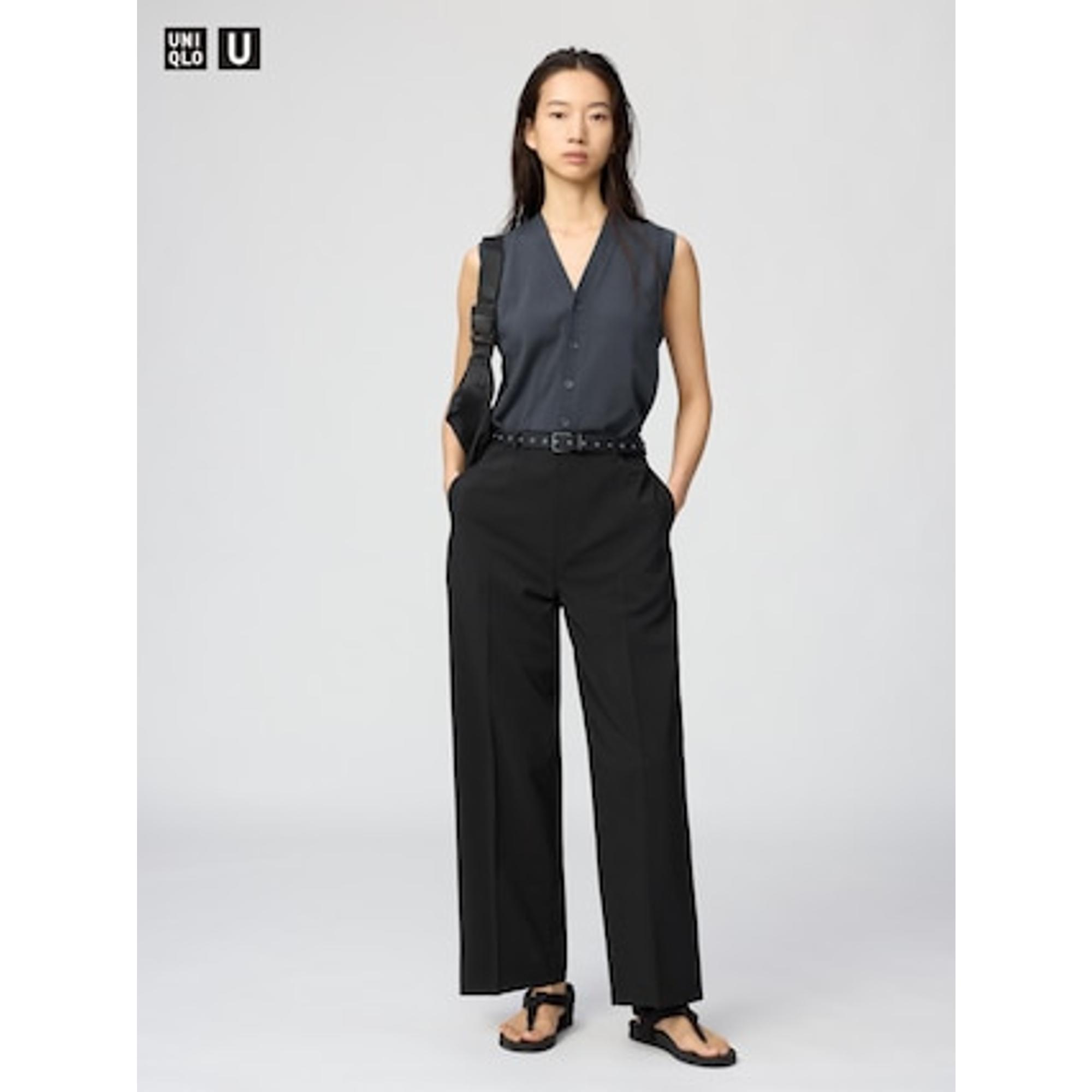 ハイライズストレートパンツ