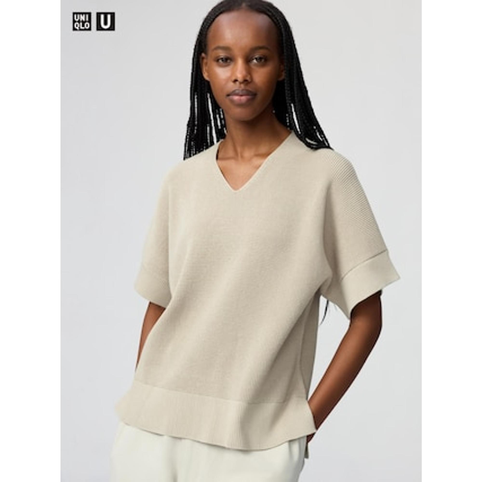 Vネックセーター