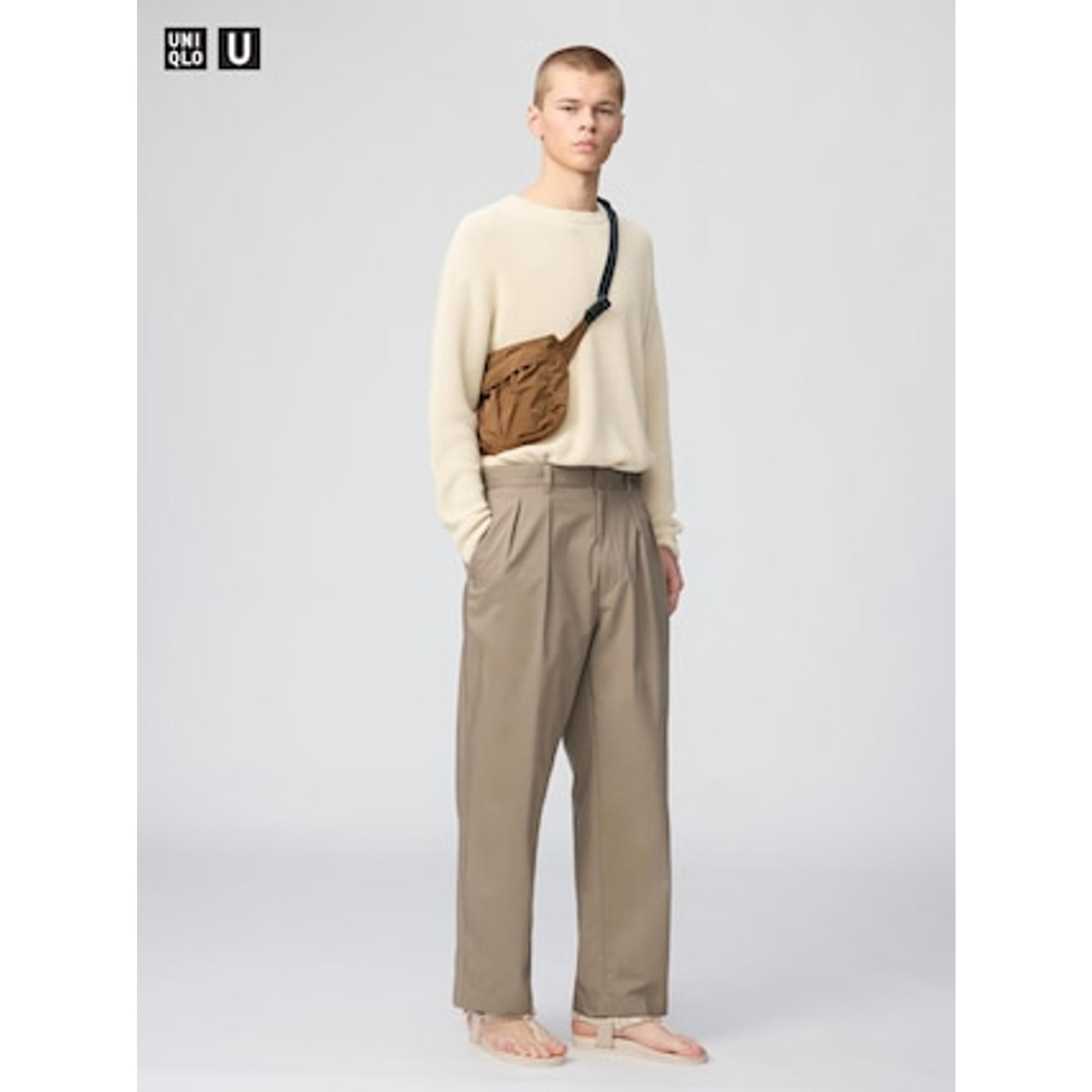 タックワイドパンツ